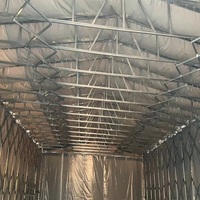 Auvent de stationnement mobile rétractable à pousser et tirer, structure en acier galvanisé, bâche en PVC anti-âge avec roulettes verrouillables