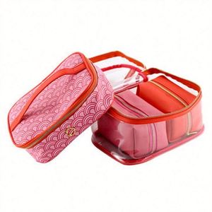 Estuche de Maquillaje de Muestra Gratuita, Maleta de Viaje Portátil Grande, Personalización Profesional con Impresión de Logotipo, Bolsa de Maquillaje Transparente de PVC - Product Image 1