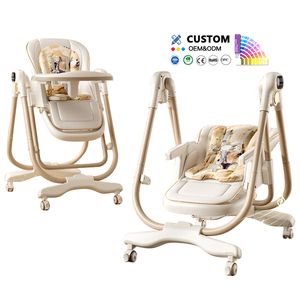Seggiolone Elettrico Multifunzionale OEM Regolabile in Altezza e Pieghevole, Design Moderno, Sedia per Pasti e <span class=keywords><strong>Dondolo</strong></span> per Bambini - Product Image 1