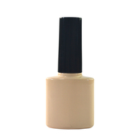 Flacon large pour vernis à ongles gel UV, ambre, transparent, 7ml, 9ml, 17ml, avec couvercle noir, sans échantillons