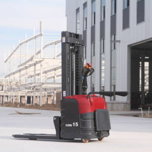 国内のセルフローディングパレットスタッカーと電動油圧フォークリフトは優れた性能を発揮します - Product Image 3