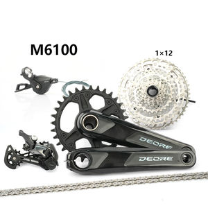 Grupo de componentes S-M-N para bicicleta de montaña, marca japonesa Deore M6100 SLX M7100 XT M8100 <span class=keywords><strong>XTR</strong></span> M9100, <span class=keywords><strong>desviador</strong></span> y freno DIY para MTB - Product Image 2