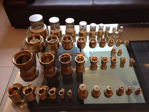 バルブメス糸1/2 "-4" 真鍮の足弁ストレーナー - Product Image 3