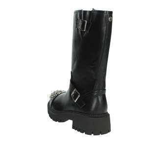 Bottines basses pour femmes noires, hauteur du talon 36, Art SABF240173 - Product Image 2