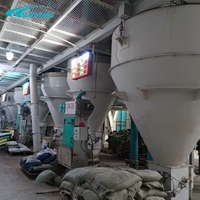 Ligne de production d'aliments pour volailles et bétail Mufeng Design, haute efficacité, 2-5 Tph