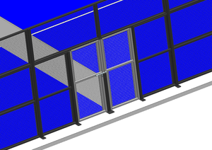 Trong Nhà Và Ngoài Trời Padel Sân Tennis Toàn Cảnh PD-01 Mô Hình Thép Xây Dựng Nhà Máy Giá - Product Image 2