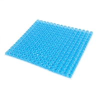 Matelas de table d'opération en gel 193x86cm, coussin chirurgical pleine surface pour répartition de la pression, réutilisable avec housse imperméable