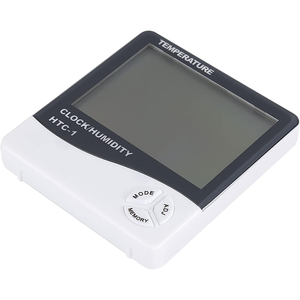 Digital LCD Eletrônico Digital Temperatura Umidade Medidor Termômetro Higrômetro Indoor Outdoor Weather Monitor - Product Image 5