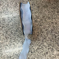 Ruban plissé en fil ondulé pour nœuds en dentelle de lin légèrement élastique de 2,5 cm, idéal pour l'emballage de baskets