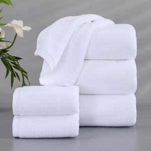 Bán Buôn 100% Hữu Cơ Bông Khách Sạn Mặt Khăn Thêu Dệt Kim Thiết Kế Với Biểu Tượng Tùy Chỉnh Salon Khăn Set - Product Image 4