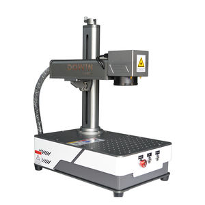 Máquina de marcado láser de fibra Raycus portátil Refrigeración por aire con soporte para formatos DXF PLT BMP Precio de grabado láser - Product Image 1