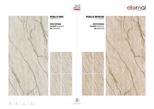 Carreaux sans fin brillants en porcelaine de qualité supérieure 600x1200 | Carreaux de mur et de sol polis grand format 24x48 Conceptions d'exportation élégantes et durables - Product Image 2