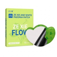 Patchs amincissants pour le ventre et la taille Herbal Zexie Baishao OEM, 12 pièces/boîte, autocollants amincissants, vente en gros, prix direct usine