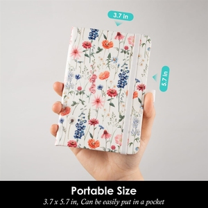 Agenda Semanal/Mensual 2026 para Mujer, con Encuadernación Térmica, Tapa Dura de Cuero PU, Pestañas, Bolsillo Interior, Material Escolar y de Oficina, Regalo, <span class=keywords><strong>A6</strong></span> - Product Image 6