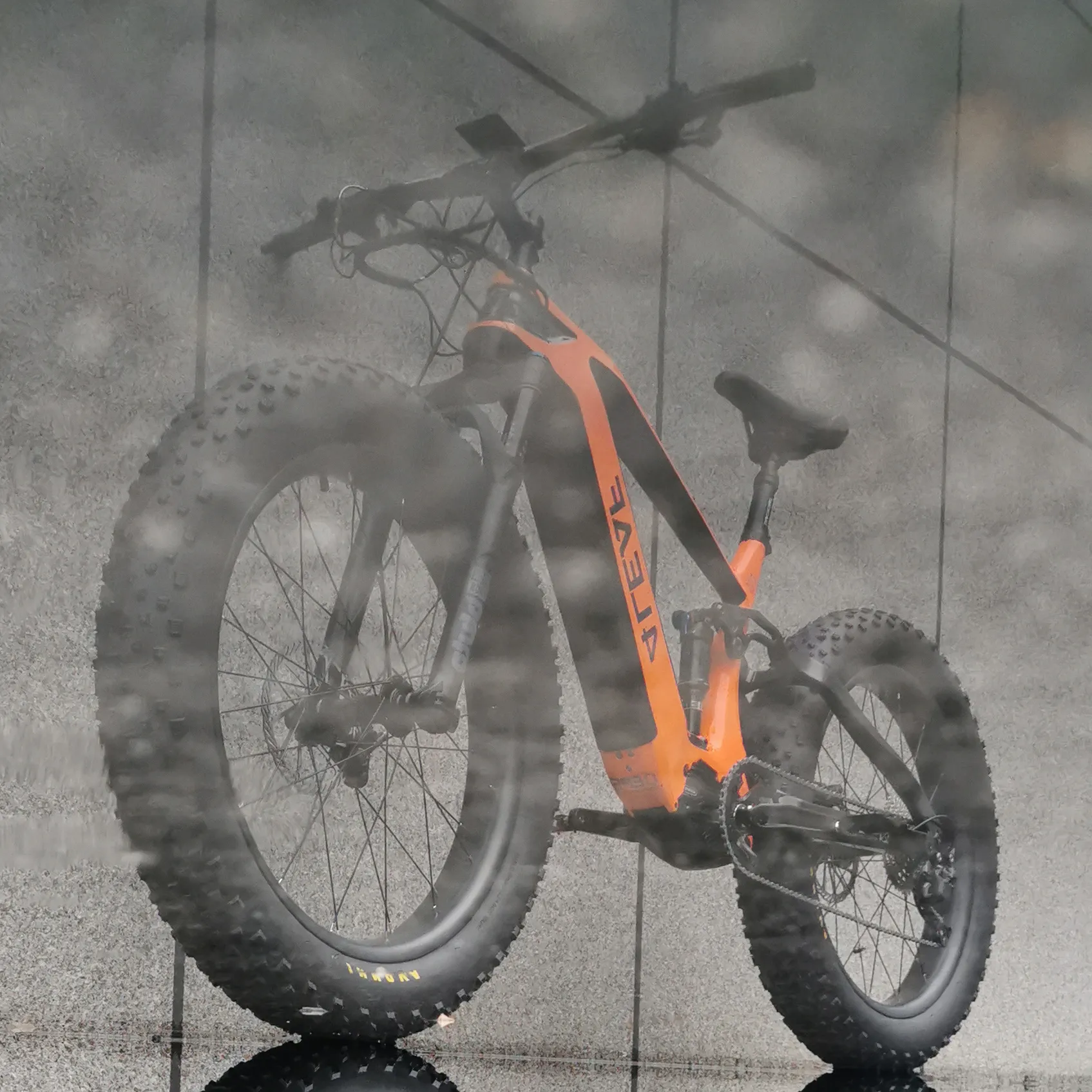 دراجة كهربائية هجينة مقاس 4 أوراق 26 عجلة من الكربون السمين