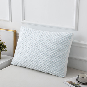 하이 쿨 메모리 폼 깔린 스폰지 베개 느린 반동 메쉬 스탠드 목 지지대를위한 모던 화이트 디자인-아마존 핫 직접 - Product Image 3