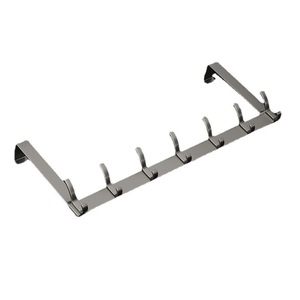 Crochets adhésifs multi-usages pour porte d'appartement, support mural, rangement sans couture pour cuisine, porte-vêtements - Product Image 5