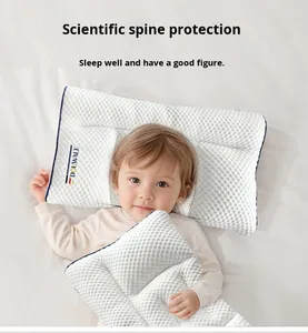 Almohada para dormir para niños, nueva almohada cervical rectangular, relleno de algodón Lyocell, diseño multifunción para siesta - Product Image 1