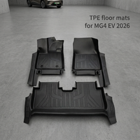 Tapis de sol de voiture TPE 3D 5D 7D toutes saisons à rebord profond pour MG4 Mulan EV, accessoires intérieurs, doublures de sol SUV 2026, tapis imperméables