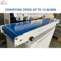 Machine de mise sous vide semi-automatique, scellage continu sous vide et thermique pour les emballages de graines de melon en sachets plastiques, utilisation facile
