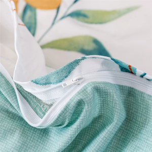 Penjualan laris 3 buah Set penutup selimut mikrofiber King lembut nyaman ritsleting teknik tenun berkualitas kustom untuk rumah Modern - Product Image 3