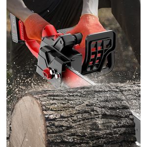 Motosega a Batteria da 16 Pollici Senza Spazzole, Utensile Portatile Ricaricabile con Batteria al Litio per Uso Industriale e Fai-da-Te, Potatura Legna e Taglio Tronchi - Product Image 4
