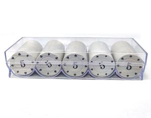 Jetons de poker personnalisés en PS, vente en gros, impression de logo directe d'usine, jetons de jeu de casino Texas Poker - Product Image 1