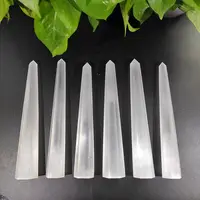 Point Points Crystals Healing Tower Point Wholesale Large Selenite Point High Qualite Hand Craft Crystal Tower Healing Selenite Points For Home Decoration