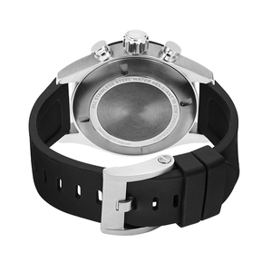 Mode Sport grande taille hommes montres bracelet en caoutchouc 10ATM étanche <span class=keywords><strong>Chrono</strong></span> montres pour hommes montre calendrier U2996 - Product Image 6