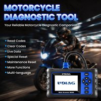 Herramienta de Diagnóstico Profesional para Motocicletas UDIAG M200, Escáner de Sistema Completo para Harley, BMW, Honda, Yamaha, Suzuki, Kawasaki