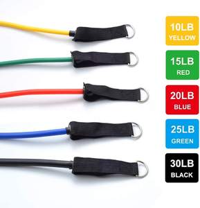 Juego de bandas de resistencia para ejercicio, 11 unidades, para glúteos, Fitness, uso doméstico - Product Image 6