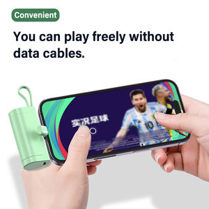 แบตเตอรี่สำรองขนาดพกพา 5000mAh รุ่นมินิแคปซูล สำหรับชาร์จโทรศัพท์มือถือ เช่น <span class=keywords><strong>iPhone</strong></span> 15 - Product Image 4