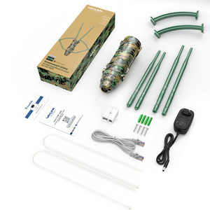 Công suất cao băng tần kép 2.4G + 5g thời tiết ngoài trời <span class=keywords><strong>Wifi</strong></span> phạm vi <span class=keywords><strong>Extender</strong></span> AC1200 điểm truy cập không dây 4x7dbi Omni anten Repeater - Product Image 4