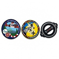 Fournisseur de badges en PVC OEM ODM en Chine, conception de logo personnalisé pour les uniformes promotionnels d'entreprise