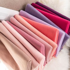 Bufanda de invierno 2026 al por mayor con tacto de cachemira para mujer, chal suave de lujo personalizado estilo coreano, venta directa de fábrica - Product Image 1