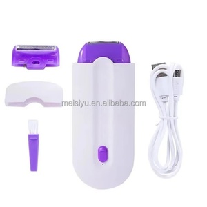 เครื่องกำจัดขนแบบพกพาขนาดเล็ก ชาร์จผ่าน USB สำหรับผู้หญิง ใช้ได้กับร่างกาย ใบหน้า ขา บิกินี่ และริมฝีปาก - Product Image 4
