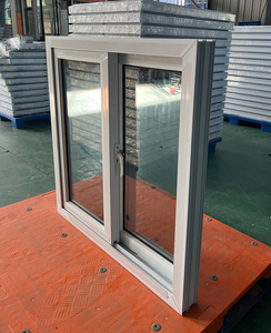 Thiết kế tối giản nặng nhiệm vụ trượt Patio cửa sổ bão tác động trượt cửa sổ bên ngoài kính cửa sổ ban công với màn hình - Product Image 5