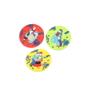 แม่เหล็กติดตู้เย็นของที่ระลึกระดับพรีเมียมทำจากยางเนื้อนุ่มแม่เหล็กตกแต่ง3D สำหรับบ้าน - Product Image 6