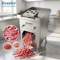 Trancheuse à viande électrique commerciale haute puissance Kessler, en acier inoxydable 304, déchiqueteuse de viande automatique pour restaurant, prix de gros