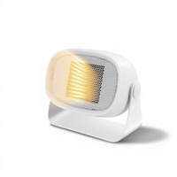 Mini radiateur soufflant PTC 500W à économie d'énergie, chauffage rapide pour bureaux, dortoirs et usage domestique avec double commande