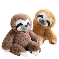 Oreiller de paresseux en peluche d'animaux en peluche pondérés pour le soulagement de l'anxiété et du Stress Jouets de paresseux en peluche pondérés mignons
