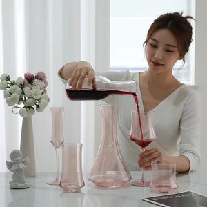 Ánh sáng màu hồng ion mạ hiện đại ly rượu thủy tinh đặt Hộp Quà Tặng hàng ngày ăn uống kinh doanh cảnh và các bên - Product Image 4