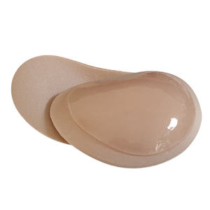 Almohadillas autoadhesivas <span class=keywords><strong>para</strong></span> el pecho, ropa de baño Invisible de silicona, realce de pecho más grueso, cubierta de pezón, almohadilla, Bikini, acolchado - Product Image 4