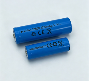 批发 <span class=keywords><strong>3</strong></span>.7V 锂离子圆柱形电池 ICR14500 600mAh 18650 1200mAh 可充电锂电池，适用于迷你风扇、LED 灯、遥控玩具 - Product Image 1