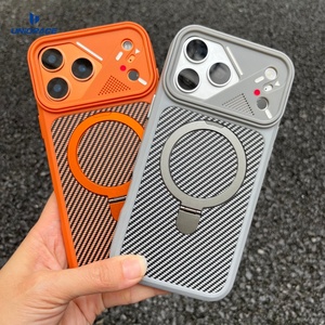 Custodia in fibra di carbonio per <span class=keywords><strong>iPhone</strong></span> 17 <span class=keywords><strong>Pro</strong></span> Max, compatibile anche con <span class=keywords><strong>iPhone</strong></span> 17 <span class=keywords><strong>Pro</strong></span> <span class=keywords><strong>e</strong></span> <span class=keywords><strong>iPhone</strong></span> 17 - Product Image 2
