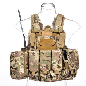 Venta caliente 1000d Nylon Estilo táctico Plate Carrier Chaleco de peso cargado Chaleco Tactico Chaleco - Product Image 3
