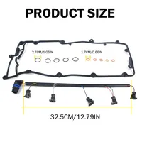 Kit de garnitures de faisceau d'injecteurs de carburant pour Land Rover Defender Discovery 2 Td5 OE AMR6103 LVP000020 ERR7004 1998-2006