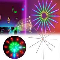 5V 5050 USB RGBIC rêve couleur fête de noël décor à la maison Mode musique BT App contrôle intelligent LED feux d'artifice bande lumière appliques murales