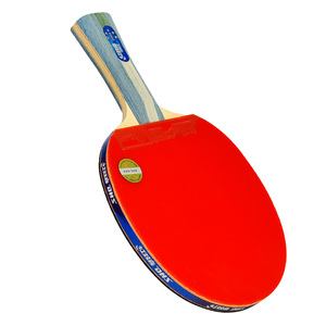 Raquette de tennis de table Double Happiness 5 étoiles 5002 Poignée horizontale 5006 Poignée droite Caoutchouc double face inversé - Product Image 5