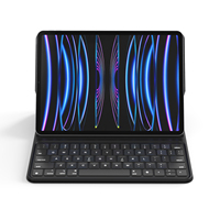 Nouvel Étui Magnétique Connecteur Intelligent Sans Fil 2025, Meilleure Vente, avec Clavier Trackpad Tactile pour iPad Air Pro 11 Pouces